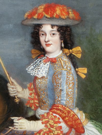 Parrocel - Marie Anne Mancini - Skokloster Castle (cropped-edited) by Joseph Parrocel