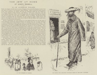 The Jew at Home, by Joseph Pennell by Joseph Pennell