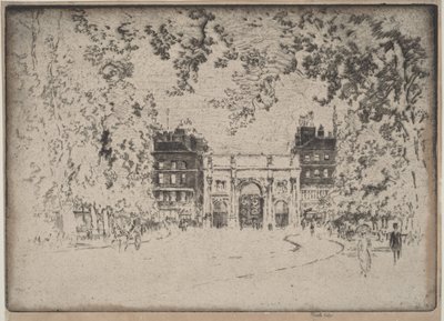 The Marble Arch by Joseph Pennell