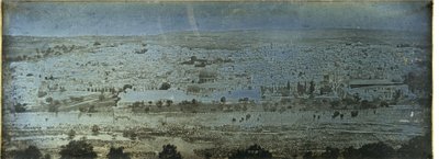 Jerusalem: Panoramic view from the Mount of Olives by Joseph Philibert Girault De Prangey