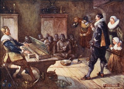 Van Riebeck Entertains the Hottentots by Joseph Ratcliffe (after) Skelton