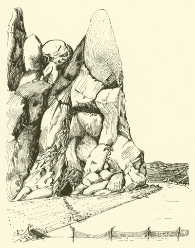 Cave Where the Man and Woman Lived First of All by Joseph Rudyard (after) Kipling