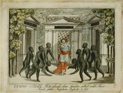 Tamino Tames the Animals with the Magic Flute by Joseph Schaffer