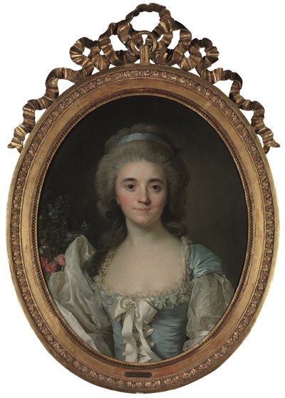 Portrait of Comtesse de Provence (1753-1810) by Joseph Siffred Duplessis