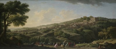 Villa at Caprarola by Joseph Vernet