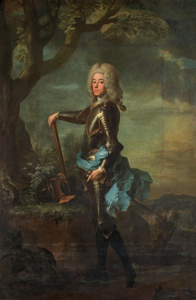 Elector Karl Albrecht of Bavaria, later Emperor Karl VII (1697-1745) by Joseph Vivien