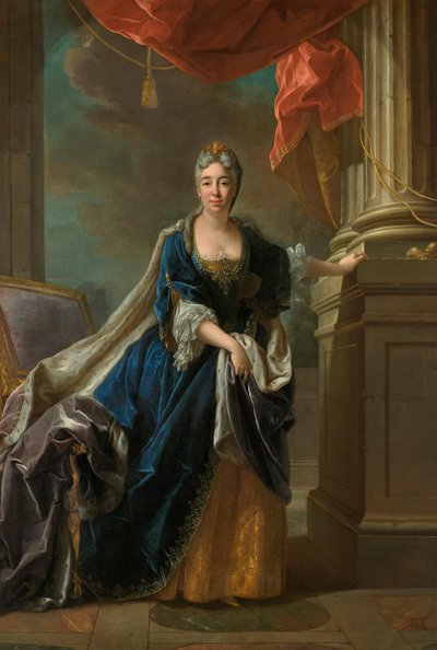 Maria Anna Carolina of Bavaria (1693-1751) by Joseph Vivien