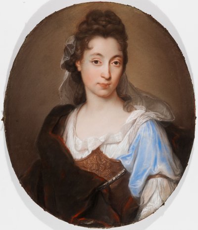 Portrait of a Lady shown in the guise of Minerva by Joseph Vivien