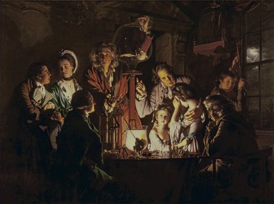 An Experiment on a Bird in the Air Pump by Joseph Wright of Derby