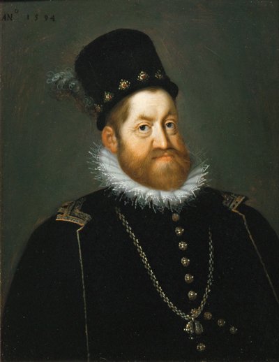 Emperor Rudolf II by Joseph the younger Heintz