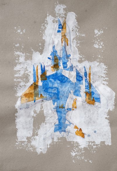 Abstract Fighter Jet by Joshua Hoskins