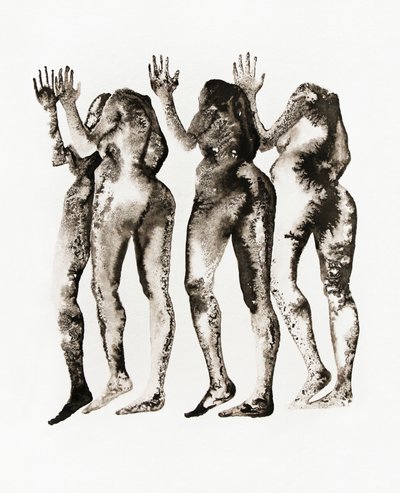Abstract Ink Women by Joshua Hoskins