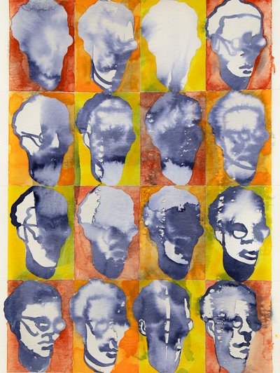 Colorful Portrait Grid by Joshua Hoskins