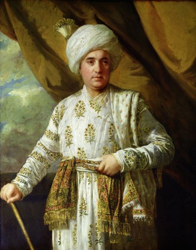 Captain John Foote of the Hon. East India Company by Joshua Reynolds