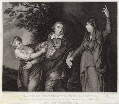 Garrick Between Tragedy and Comedy by Joshua Reynolds