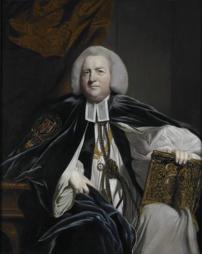 Robert Hay Drummond, D. D. Archbishop of York and Chancellor of the Order of the Garter by Joshua Reynolds