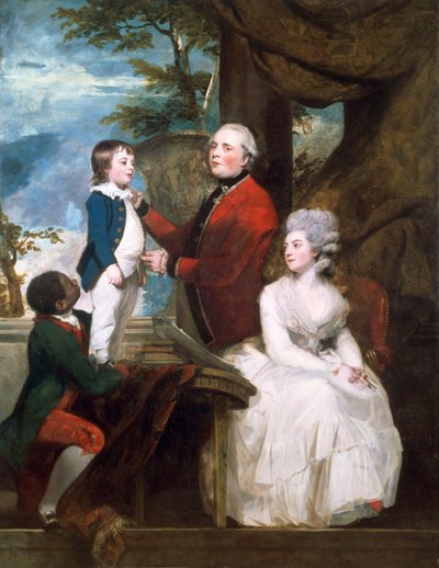The Temple Family by Joshua Reynolds