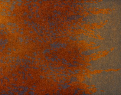 Abstract Rust Flow by Josie George
