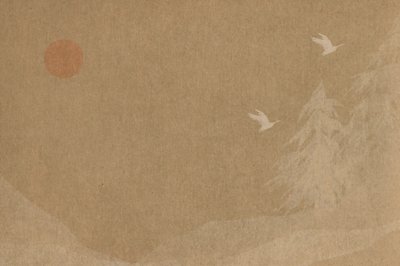Flying Birds Winter Sun by Josie George