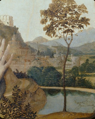 Calvary (detail) by Josse (fl.1493-1508) Lieferinxe
