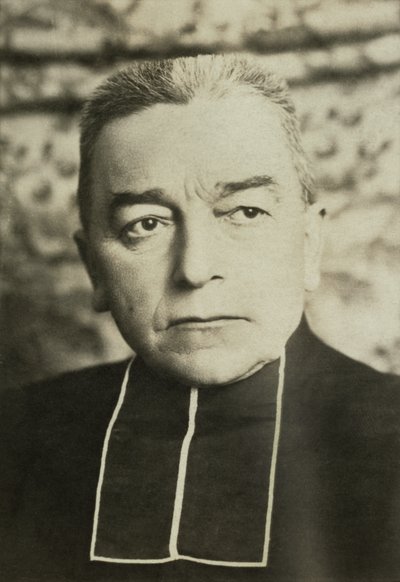 Portrait of Abbot Emile Wetterle by Josse Photo