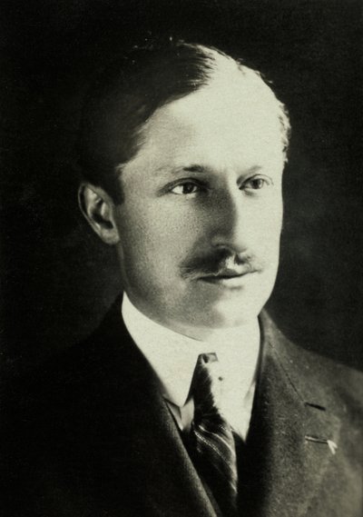 Portrait of Maurice Bokanowski by Josse Photo