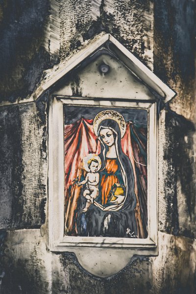 Mother and Child, from the series Mary and Jesus in Savonna by Joy Lions