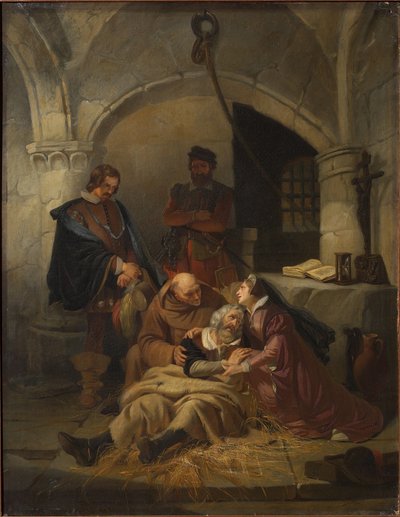 Godmaert in Prison by Jozef Geirnaert