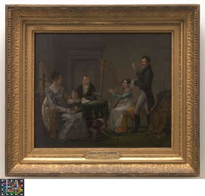 The Harp Lesson by Jozef Geirnaert