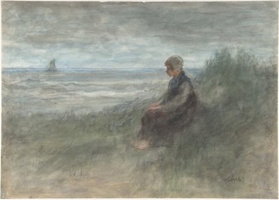 Girl in the Dunes by Jozef Israëls