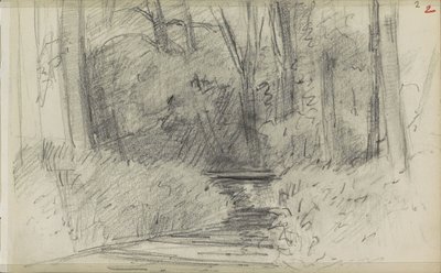 River in a Forest by Jozef Israëls