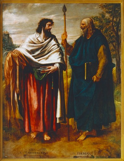 Saints Bartholomew and Thomas by Juan Fernandez de Navarrete