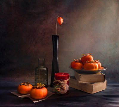 Warm Autumn Still Life by Judy Tseng