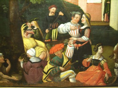 Augsburg (detail) by Jörg Breu the Elder