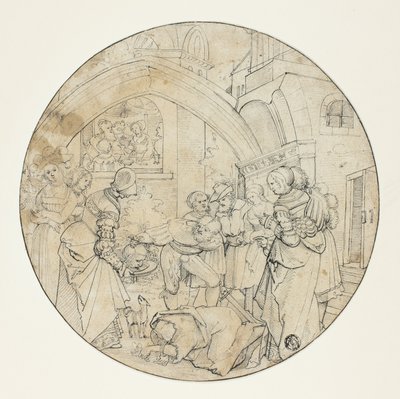 Beheading of Saint John the Baptist by Jörg Breu the Elder