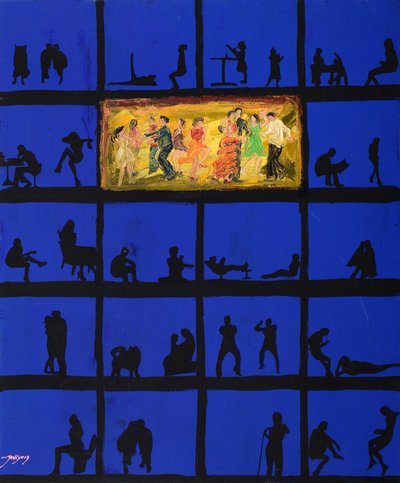 Dancing City Windows by Jukyong Park