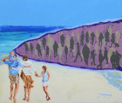 Family Beach Escape by Jukyong Park