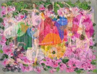 Joyful Garden Dancers by Jukyong Park