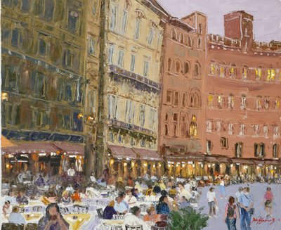 Lively European Evening by Jukyong Park
