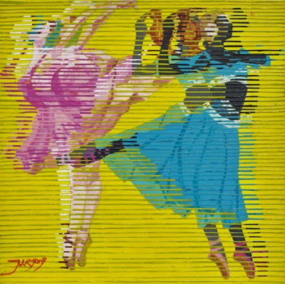 Vibrant Ballet Dancers by Jukyong Park