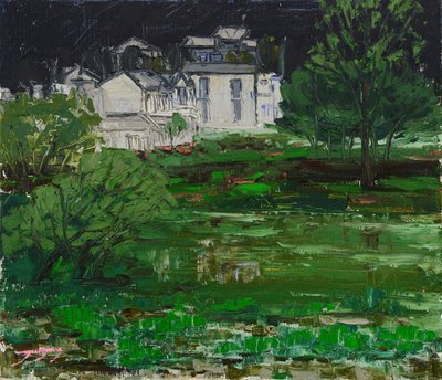 Waterside Mansion Reflections by Jukyong Park