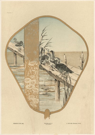 Fan, plate 1 from 