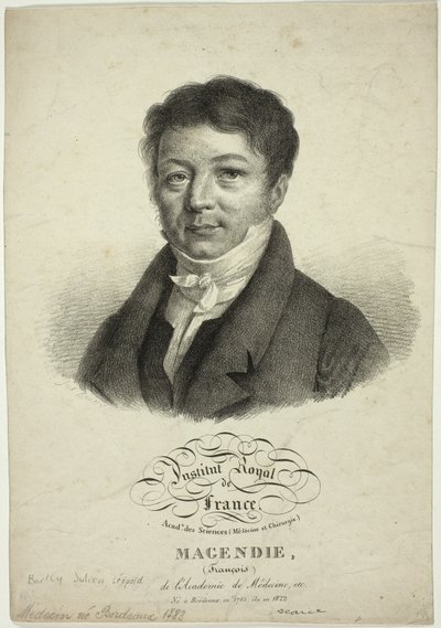 Portrait of François Magendie by Jules Boilly