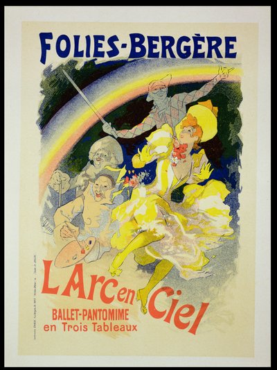 Reproduction of a Poster Advertising 