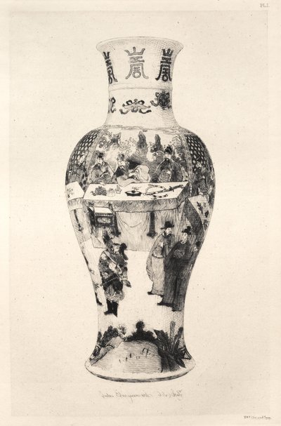 History of the Ceramic Art: A Descriptive and Philosophical Study of the Pottery...Plate II by Jules Ferdinand Jacquemart