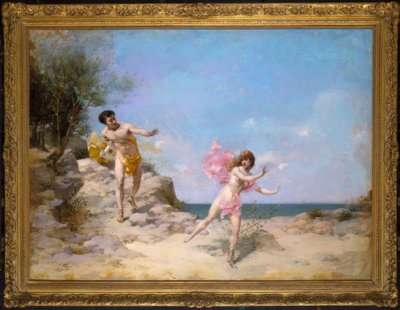 Apollo and Daphne by Jules Frederic Ballavoine