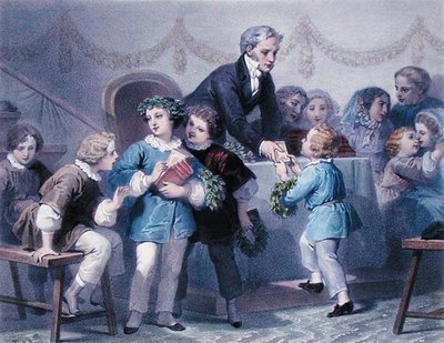 The Prize-Giving Ceremony, engraved by Henier, Bettannier and Morlon by Jules Marie (after) Desandre