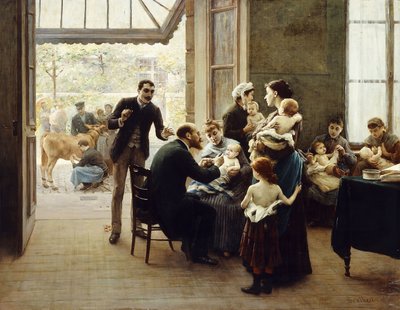 Homage to Louis Pasteur by Jules Scalbert