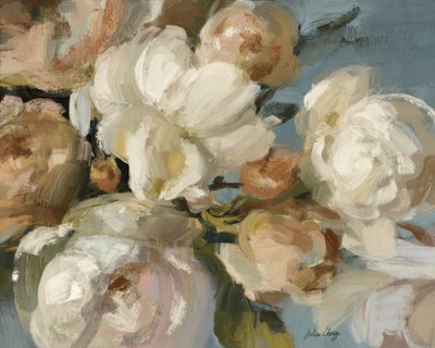 Soft White Blooms by Julia Cheney