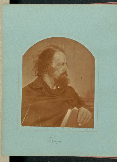 A. Tennyson / [The Dirty Monk] by Julia Margaret Cameron